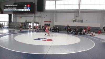 132 lbs 1st Place Match - Reece Vendegna, Askren Wrestling Academy vs Obadiah Willis, Beat The Streets Chicago
