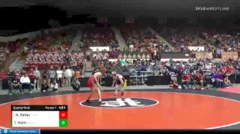 132 lbs Quarterfinal - Noah Bailey, Tonganoxie vs Tucker Wark, Colby