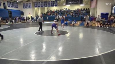 157 lbs Semifinal - Eric Kinkaid, Loras vs Dawson Klefstad, Wisconsin-Platteville