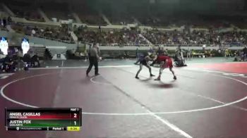 D3-120 lbs Cons. Semi - Justin Fox, Sahuarita vs Angel Casillas, Mingus Union