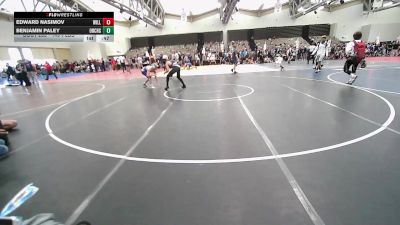 140-I lbs Consi Of 16 #2 - Edward Nasimov, Willpower Wrestling Club vs Benjamin Paley, Orchard South WC