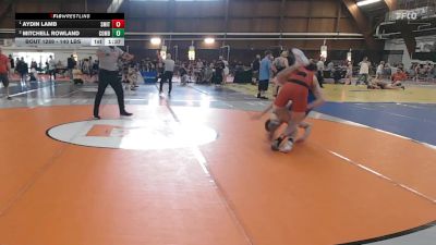 140 lbs Consolation - Aydin Lamb, Smitty's Barn vs Mitchell Rowland, Combat Athletics