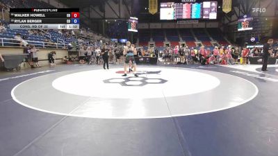 165 lbs Cons. Rd Of 32 - Walker Howell, CO vs Rylan Berger, CO