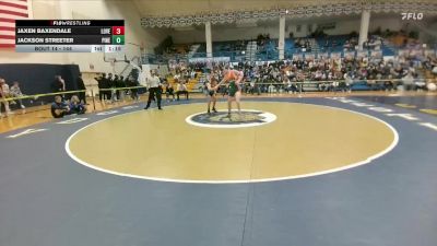144 lbs Champ. Round 1 - Jackson Streeter, Pinedale vs Jaxen Baxendale, Lovell