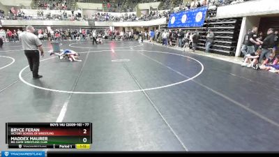 77 lbs Round 2 - Bryce Feran, Victory School Of Wrestling vs Maddex Maurer, Big Game Wrestling Club