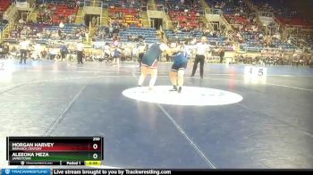 250 lbs Cons. Round 3 - Morgan Harvey, Bismarck Century vs Aleeona Meza, Jamestown