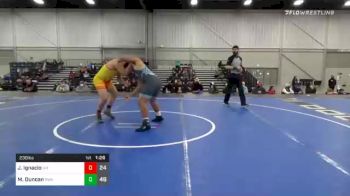 230 lbs Prelims - Jaylen Ignacio, New Mexico vs Michael Duncan, Roundtree