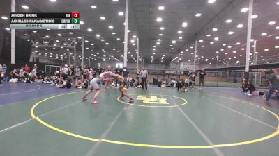 115 lbs Rr Rnd 5 - Jayden Brink, Dark Horse - MS vs Achilles Panagiotidis, Empire Wrestling Academy - MS