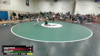 144B Cons. Round 3 - Logan Brome, Laramie vs Zade Olsen, Torrington