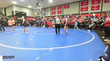 112 lbs Semifinal - Tripp Martin, Dewar HS Boys vs Bentyn Snead, Bartlesville
