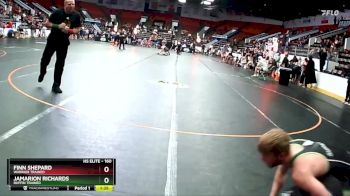 160 lbs Champ. Round 2 - Jamarion Richards, Ruffin Trained vs Finn Shepard, Warrior Trained