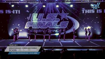 Breakthrough Cheer and Tumble - Scion [2023 L1 Performance Rec - 10-18Y (NON) Day 1] 2023 The U.S. Finals: Worcester