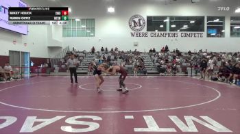 149 lbs Semifinals (8 Team) - Ruben Ortiz, Mt. SAC (Maroon) vs Mikey Houck, Sierra College (RED)