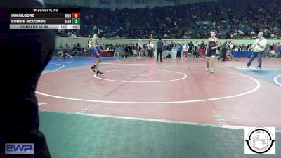 87 lbs Consi Of 32 #2 - Dawson Howard, Blanchard High School vs Jaxon Barr, Victory Christian JH