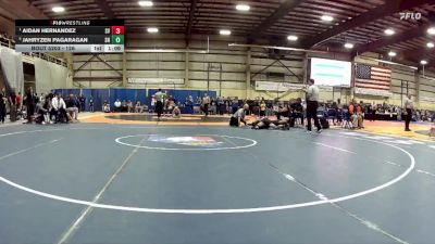 126 lbs Semifinal - Aidan Hernandez, Sierra Vista vs Jahryzen Pagaragan, SLAM! NEVADA