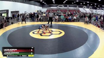 70 lbs Placement Matches (8 Team) - Jacob Morrow, Legacy National vs Landon Edwards, Team Missouri