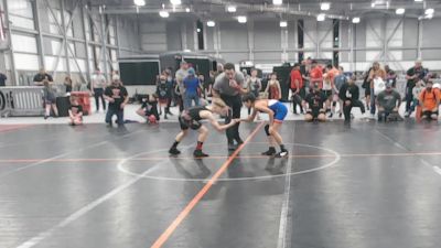 74 lbs Cons. Sub-quarters - Zake Moore, Buzzsaw Wrestling Club vs Bentley Adams, Team Real Life Wrestling