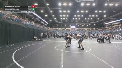 157 lbs Cons. Round 3 - Brennen Bowers, Doane University vs Aibar Aitkaliuly, Colby Community College