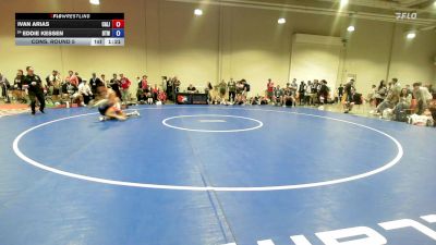 65 lbs Cons. Round 5 - Ivan Arias, California vs Eddie Kessen, Burnett Trained Wrestling