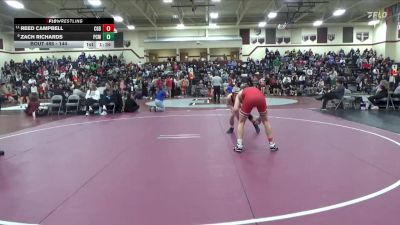 144 lbs Round 3 - Zach Richards, PCM, Monroe vs Reed Campbell, Clarion-Goldfield-Dows