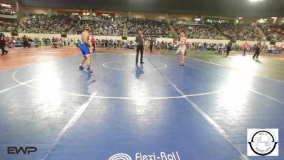 150 lbs Round Of 32 - Slayter Underhill, Mustang Middle School vs ZA MCINTOSH, Glenpool JH