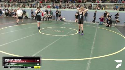 187 lbs Round 1 - Ian Christy, Pioneer Grappling Academy vs Jackson Peltier, Valdez Youth Wrestling Club Inc.