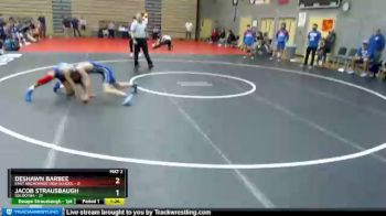 103 lbs Round 7: 2:30pm Sat. - Deshawn Barbee, East Anchorage High School vs Jacob Strausbaugh, Soldotna