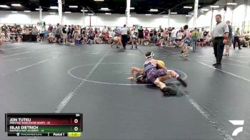 84 lbs Round 2 (8 Team) - Jon Tutku, Prestige Worldwide Boats vs Silas Dietrich, Mayfield Mat Academy