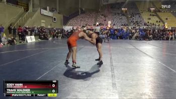 165 lbs 2nd Wrestleback (16 Team) - Kody Hahn, Doane University vs Travis Waldner, Montana State-Northern
