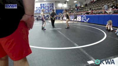 102-110 lbs Rr Rnd 4 - Riane Robinette, Little Axe Takedown Club vs Crystal Gregory, Chandler Takedown Club