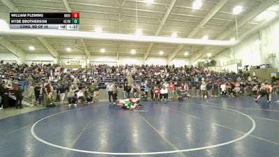 144B lbs Cons. Rd Of 16 - Hyde Brotherson, Olympus vs William Fleming, Mountain Ridge