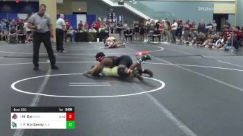 157 lbs Round Of 16 - Moustapha Bal, Ohio State WC vs Ya'Donnis Hardaway, Allen