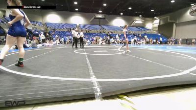 110-115 lbs Rr Rnd 3 - Christina Bivins, Panther Youth Wrestling vs Truu Tyner, Mighty Bluebirds