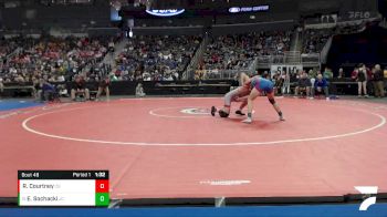 138 lbs Champ. Round 1 - Evan Sochacki, Jennings County vs Reese Courtney, Center Grove