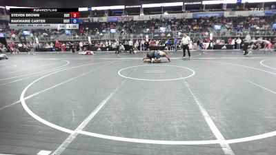 288 lbs Rr Rnd 3 - Steven Brown, East Kansas Eagles vs Nakwaine Carter, Southmoore Sabercats