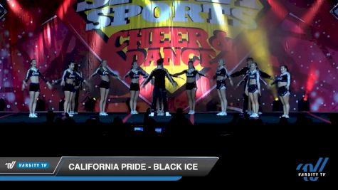 California Pride - Black Ice [2020 L1 Youth - D2 - Medium Day 1] 2020 Spirit Sports: Duel In The Desert