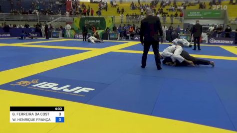 GIDEON FERREIRA DA COSTA vs WENDEL HENRIQUE FRANÇA DE OLIVEI 2023 Brasileiro Jiu-Jitsu IBJJF