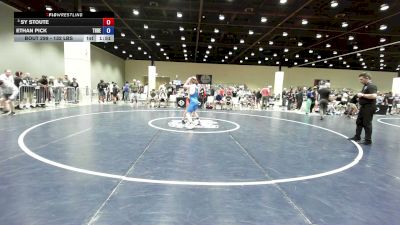 132 lbs Champ. Rd Of 16 - Sy Stoute vs Ethan Pick, Threestyle