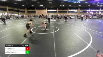 109 lbs Round Of 16 - Tyler Holland, W.a.r Wc vs Aiden Sharpton, Methods