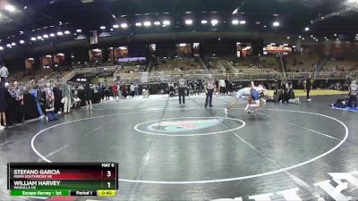 126 lbs Cons. Round 4 - William Harvey, Wakulla Hs vs Stefano Garcia, Miami Southridge Hs