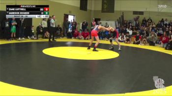 95 lbs Champ. Round 1 - Jameson Rogers, CORNING SHARKS vs Zane Luttrell, Carnegie Middle School