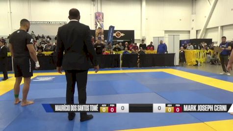 Mark Joseph Cerni vs Maurício Dos Santos Tomé 2024 World IBJJF Jiu-Jitsu No-Gi Championship