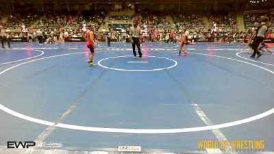 70 lbs Round Of 64 - Beckham Haubert, Cleveland Takedown vs Isaac Jayson, Brawler Elite