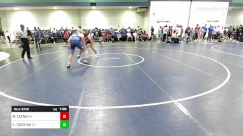 195 lbs Round Of 16 - Remy Cotton, MI vs Luke Cochran, GA