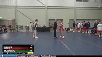 120 lbs Round 3 (8 Team) - Isaiah Fye, Indiana vs Jack Nelson, Minnesota Silver