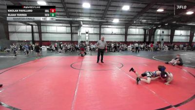 Quarterfinal - Knolan Pavillard, Collegeville vs Elijah Torres, Totowa