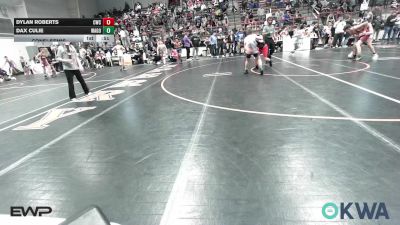 110 lbs Consolation - Dylan Roberts, Claremore Wrestling Club vs Dax Culie, Wagoner Takedown Club