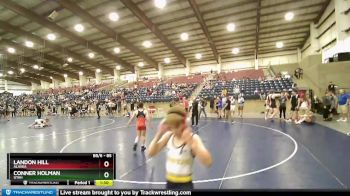 85 lbs Quarterfinal - Landon Hill, Alaska vs Conner Holman, Utah