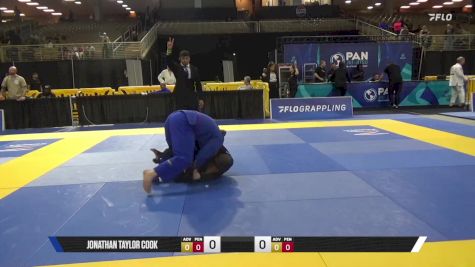 Gregory Thompson Jr vs Jonathan Taylor Cook 2025 Pan Jiu Jitsu IBJJF Championship