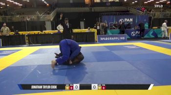 Gregory Thompson Jr vs Jonathan Taylor Cook 2025 Pan Jiu Jitsu IBJJF Championship